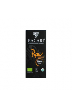 Obrázok pre RAW čokoláda 100% BIO 50g Pacari